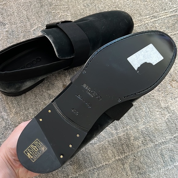 Jimmy Choo - Gorgeous velvet 43.5 size shoes - Picture 4 of 6